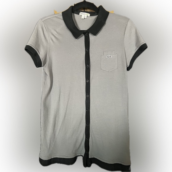 Unique Izod Grey with black trim polo - Picture 1 of 4